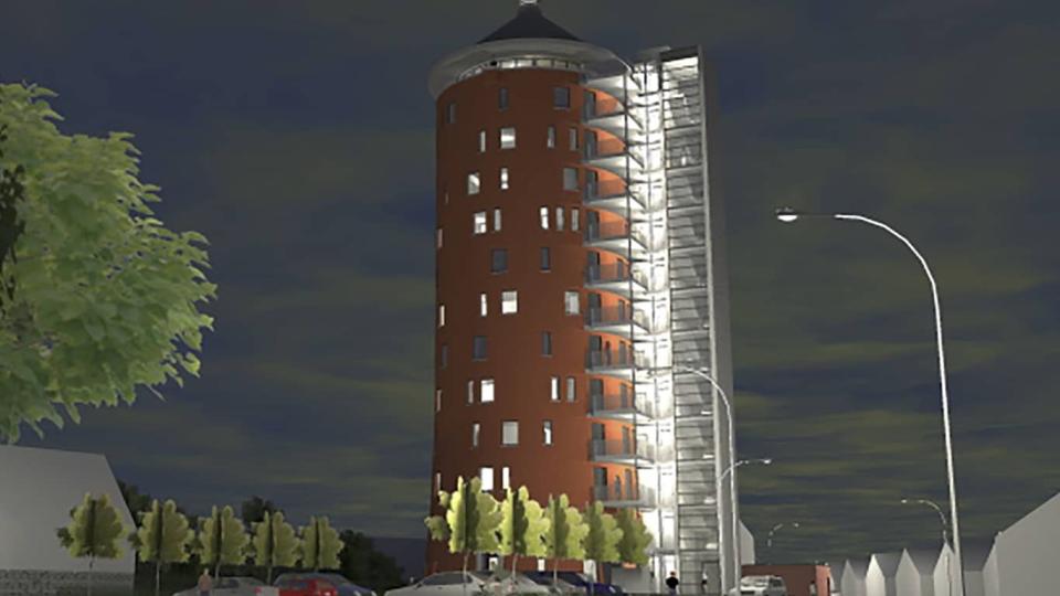 Watertoren Zelzate Herbestemming