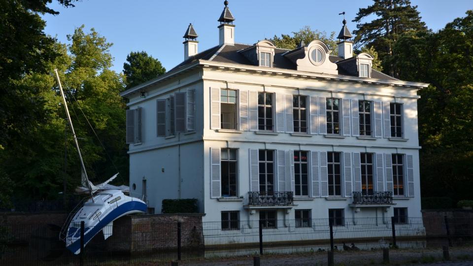 restauratie van het Middelheimkasteel in Antwerpen 