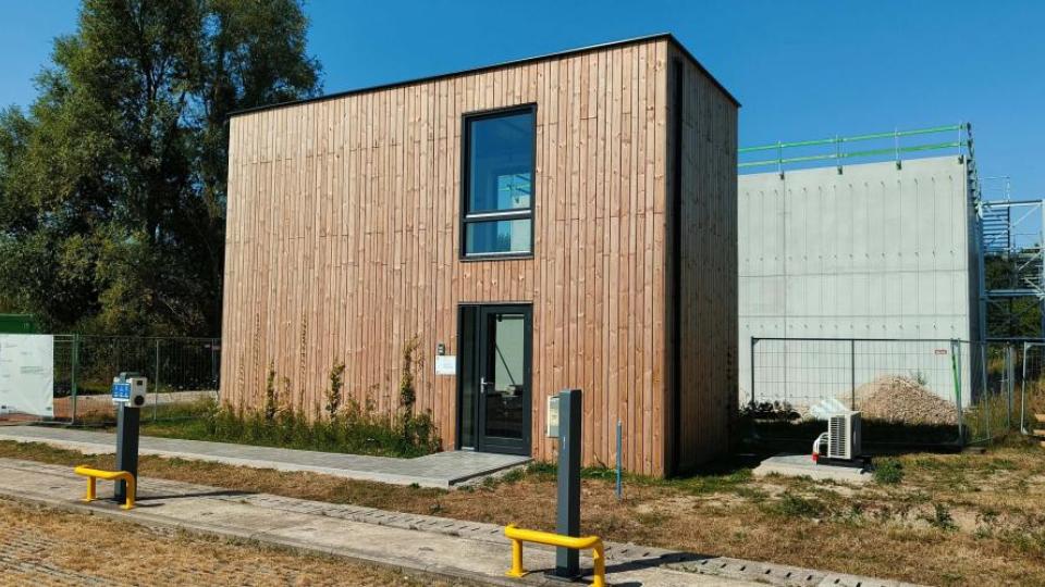 Demogebouw circulair bouwen VUB